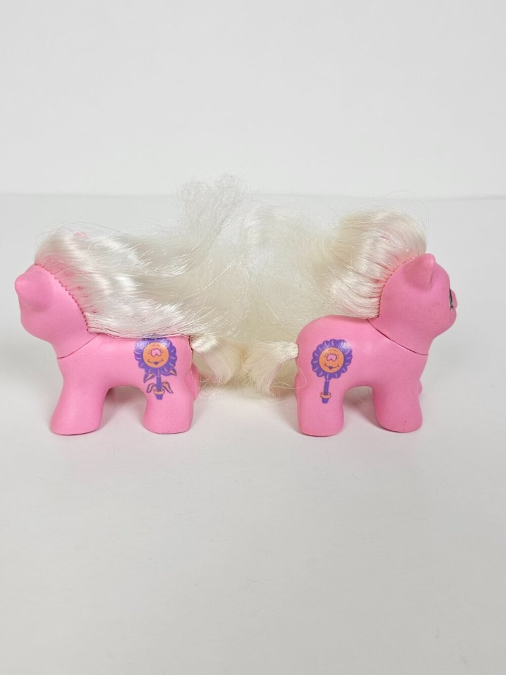 Vintage My Little Pony G1 Teeny Tiny Ponies Twins Set Snookums Sniffles 1989 Lot - Picture 5 of 15